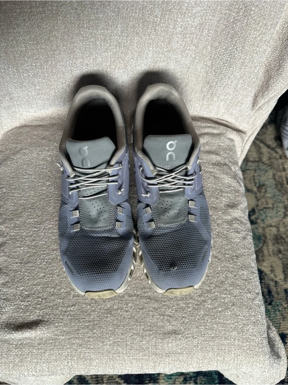 On Running Cloud 5 Sneakers Blue Grey W10.5
